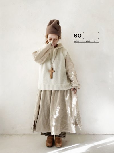 画像13: SO／圧縮ニットフードベスト・オフ
