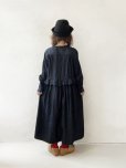 画像15: ubasoku/0124 デニムフリルワンピース・インディゴ (15)