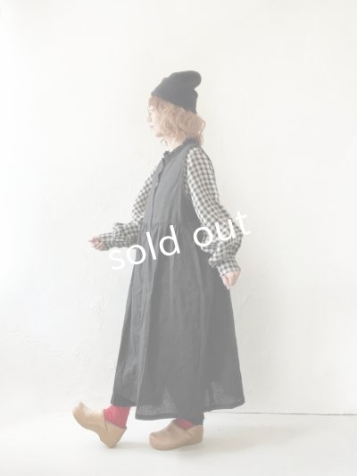 画像8: ubasoku/0114  ノースリーブワンピース・黒