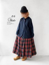 08mab/デニムフードジャケット・インディゴ