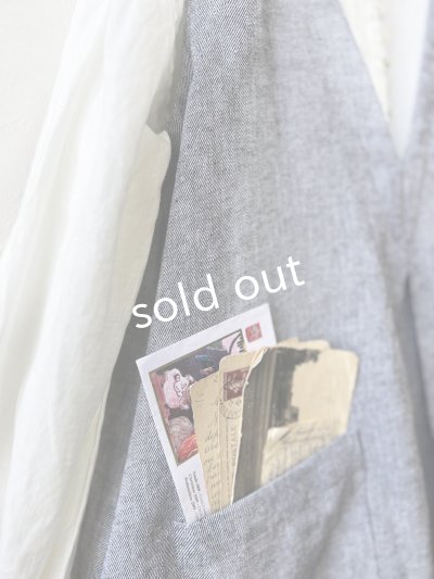 画像4: ubasoku/0118 2way起毛ジャンパースカート・ブラックシャンブレー