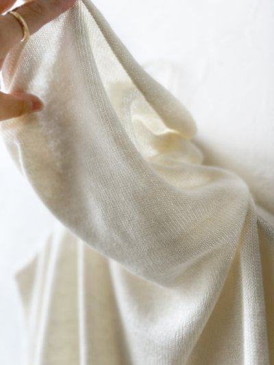 画像10: SO/オフタートルベスト・ベージュ