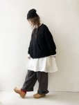 画像7: SO/胸ポケットニットプルオーバー・ブラック (7)