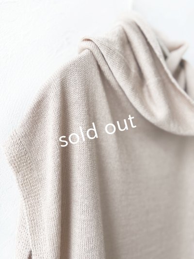 画像5: SO／オフタートルベスト・ベージュ