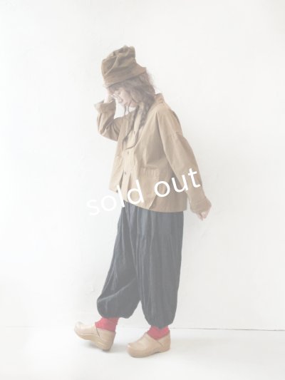 画像14: 【SALE】SO／マチポケットショートジャケット・キャメルベージュ