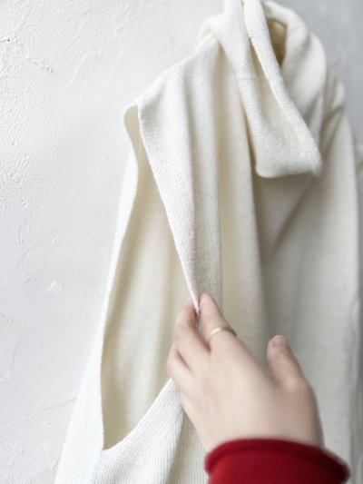 画像12: SO/オフタートルベスト・ベージュ