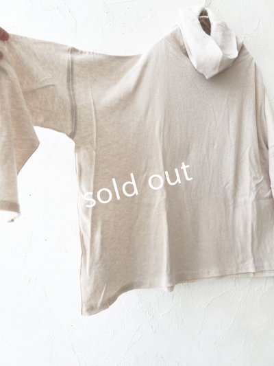 画像9: SO／表出しタートルプルオーバー・ブラック