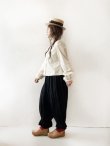 画像12: MARCHE' DE SOEUR／ミュゲットパンツ・黒 (12)