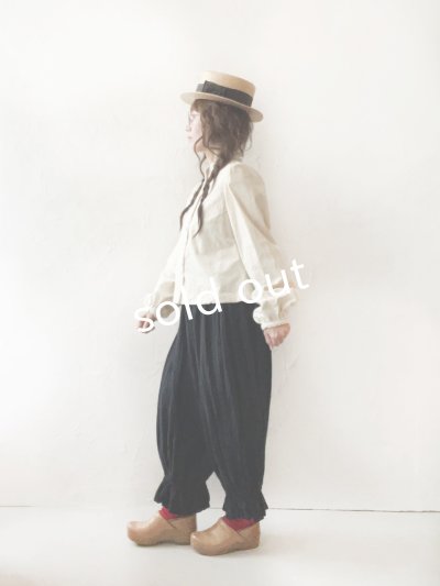 画像12: MARCHE' DE SOEUR／ミュゲットパンツ・黒