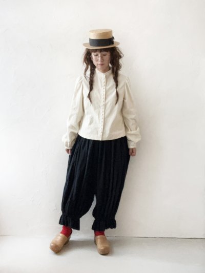 画像10: MARCHE' DE SOEUR/ミュゲットパンツ・黒