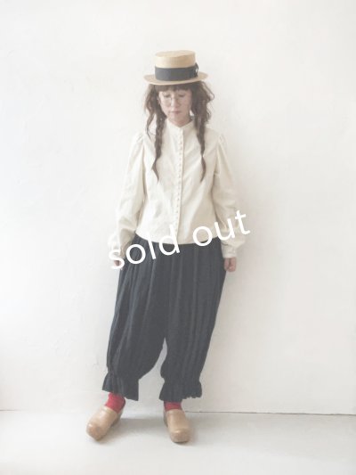 画像10: MARCHE' DE SOEUR／ミュゲットパンツ・黒