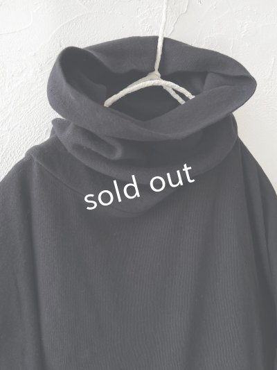 画像2: SO／表出しタートルプルオーバー・ブラック