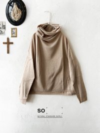 SO/タートルワイドプルオーバー・ベージュ