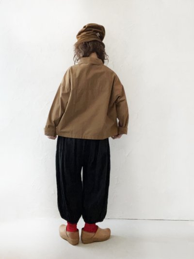画像13: SO／マチポケットショートジャケット・キャメルベージュ