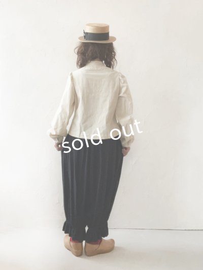 画像13: MARCHE' DE SOEUR／ミュゲットパンツ・黒