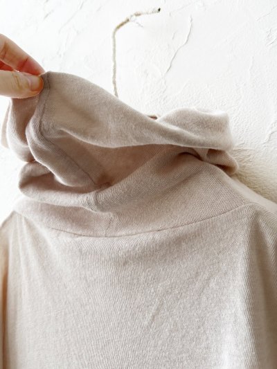 画像12: SO/表出しタートルプルオーバー・ベージュ