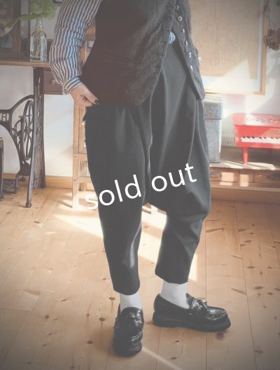 画像2: Reliure/サルエルパンツ・formal black