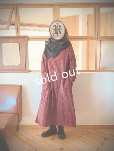 画像13: Reliure／ワンピース・red check