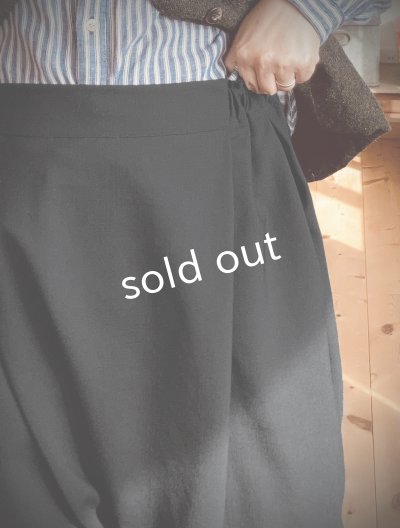 画像7: Reliure/サルエルパンツ・formal black