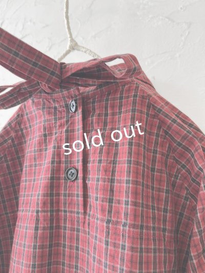 画像10: Reliure／ワンピース・red check