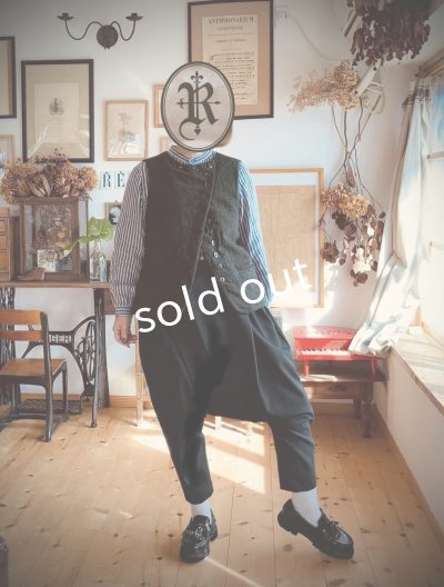 画像4: Reliure/サルエルパンツ・formal black