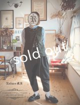 Reliure／サルエルパンツ・formal black