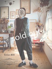 Reliure/サルエルパンツ・formal black