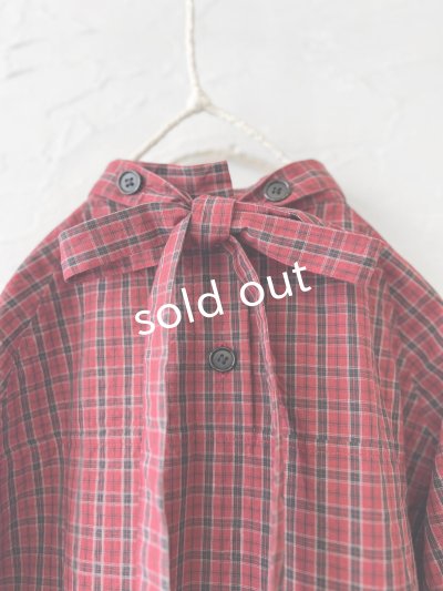 画像9: Reliure／ワンピース・red check