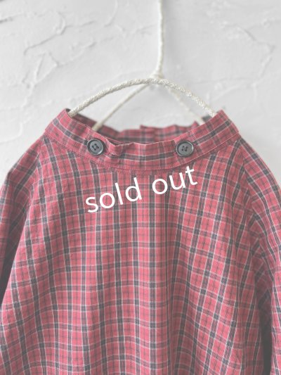 画像2: Reliure／ワンピース・red check