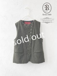 Reliure／VEST・moss tweed