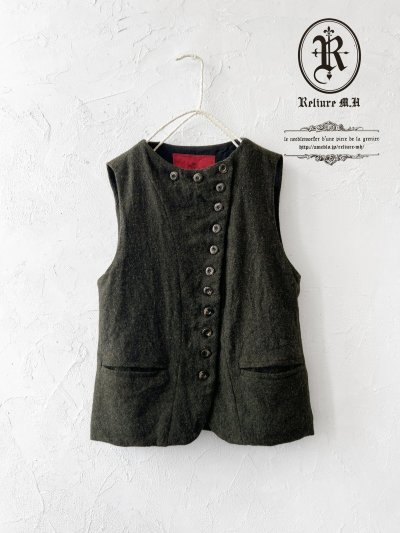 画像7: Reliure/VEST・moss tweed
