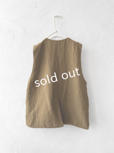 画像13: Reliure/VEST・mustard brown