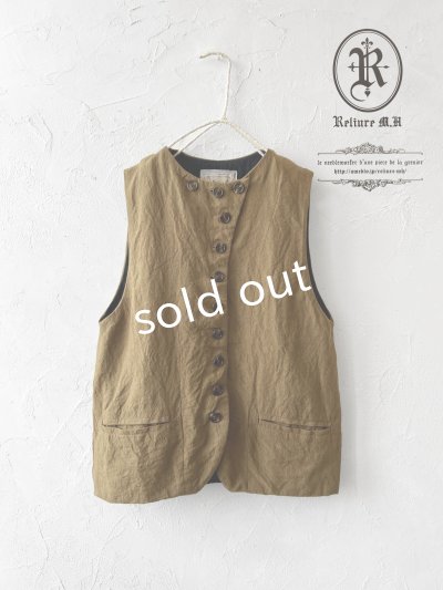 画像6: Reliure/VEST・mustard brown