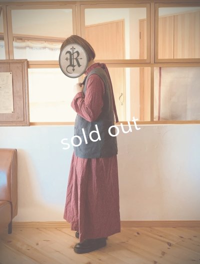 画像17: Reliure／ワンピース・red check