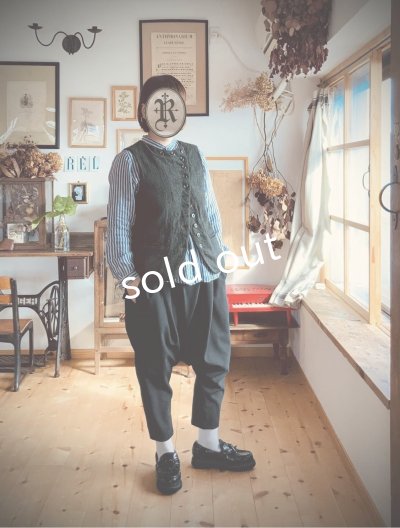 画像6: Reliure/サルエルパンツ・formal black