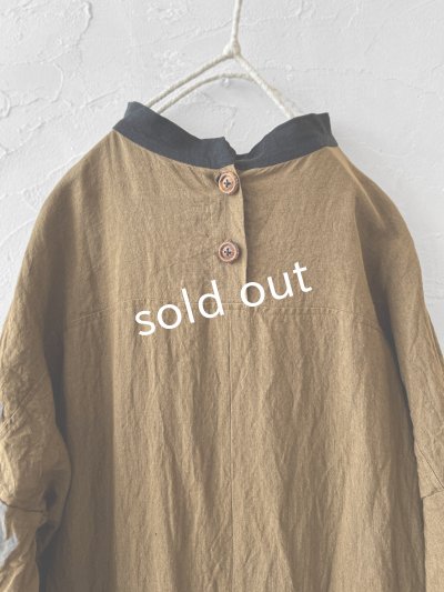 画像10: MARCHE' DE SOEUR/種蒔のワンピース・マスタードブラウン