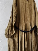 画像11: MARCHE' DE SOEUR／種蒔のワンピース・マスタードブラウン (11)
