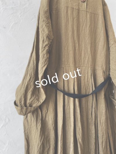 画像11: MARCHE' DE SOEUR/種蒔のワンピース・マスタードブラウン