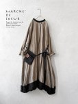 画像1: MARCHE' DE SOEUR/種蒔のワンピース・セピア (1)