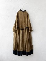 画像9: MARCHE' DE SOEUR／種蒔のワンピース・マスタードブラウン (9)