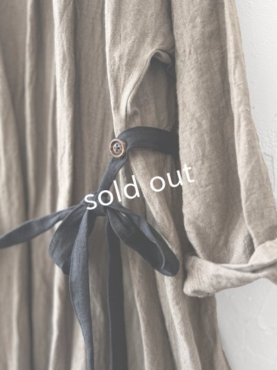 画像4: MARCHE' DE SOEUR/種蒔のワンピース・セピア