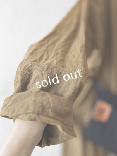 画像6: MARCHE' DE SOEUR/種蒔のワンピース・マスタードブラウン