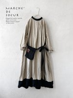 画像1: MARCHE' DE SOEUR／種蒔のワンピース・生成り (1)