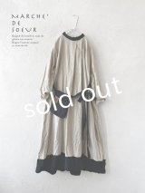 MARCHE' DE SOEUR／種蒔のワンピース・生成り