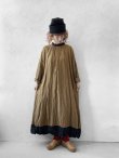 画像15: MARCHE' DE SOEUR／種蒔のワンピース・マスタードブラウン (15)