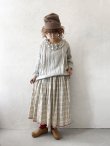 画像9: MARCHE' DE SOEUR／ラッフル襟のプルオーバー・ホワイトグレー (9)