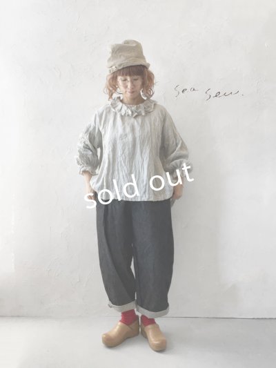 画像8: seasew./507 デニムコクーンパンツ・インディゴ