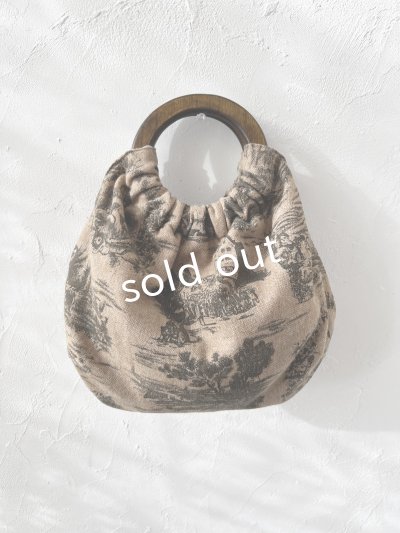 画像3: MARCHE' DE SOEUR／木の持ち手バッグ・クラシックウール