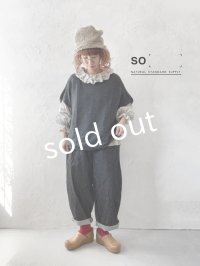 SO／ふわふわワイドベスト・チャコール