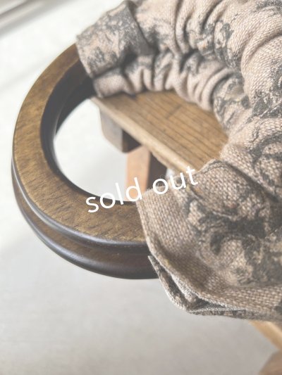 画像4: MARCHE' DE SOEUR／木の持ち手バッグ・クラシックウール